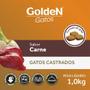 Imagem de Ração Seca PremieR Pet Golden Carne para Gatos Castrados - 1 Kg