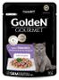 Imagem de Ração Úmida Golden Gourmet  Gatos Adultos 70g 10UN,