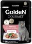 Imagem de Ração Úmida Golden Gourmet para Gatos Adultos Sabor Frango, Abóbora e Arroz Integral 70g