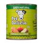 Imagem de Ração Úmida Pet Delícia para Cães Sabor Frango e Maçã Light 320g - 1 unidade