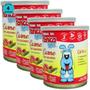 Imagem de Ração Úmida Turma da Mônica Pets Carne com Legumes 280g Para Cães Adultos Kit 4 un