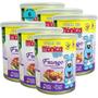 Imagem de Ração Úmida Turma da Mônica Pets Frango com Maçã e Abobrinha 280g Cães Adultos Kit 6 un