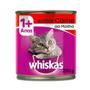 Imagem de Ração Úmida Whiskas Lata Carne Ao Molho- 290 G