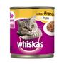 Imagem de Ração Úmida Whiskas Lata Patê de Frango para Gatos Adultos - 290 g