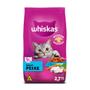 Imagem de Ração Whiskas Gatos 1+ Sabor Peixe  2,7 Kg