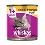 Imagem de Ração Whiskas Lata Patê de Frango - 290 g