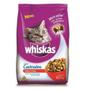 Imagem de Ração Whiskas para Gatos Adultos Castrados Sabor Carne - 10,1Kg