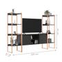 Imagem de Rack 2 Portas Com Estante Clean