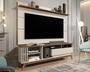 Imagem de Rack c/ Painel Giga Veneto / Vivare Wood Sala Estar TV até 72 polegadas