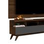 Imagem de Rack com Painel 1.60 TV 60'' Cedro/Cinza Vivare Wood