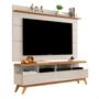 Imagem de Rack com Painel 1.60 TV 60'' Off White/Nature Vivare Wood