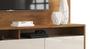 Imagem de Rack com Painel Aspen 2.2 Madeiro Canela com Off White - MoveisAqui