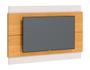 Imagem de Rack com Painel Classic 2G 1.4 Nature com Off White - Imcal Móveis