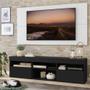 Imagem de Rack com Painel e Suporte TV 65" com 2 portas Londres Multimóveis V3344