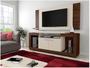 Rack com Painel para TV até 55” 2 Portas - Caemmun Premium Elegance Imagem de Rack com Painel para TV até 55” 2 Portas