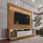 Rack com Painel para TV até 75” 181cm com Prateleira com LED Cronos CabeCasa MadeiraMadeira Imagem de Rack com Painel para TV até 75” 181cm com Prateleira com LED Cronos CabeCasa MadeiraMadeira