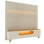 Imagem de Rack com Painel para TV até 90 Polegadas 1 Gaveta 2 Portas LED 220cm Requinte Nobre 100% MDF