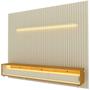 Imagem de Rack com Painel para Tv até 90 Polegadas Led 3 Gavetas com Rodízios 275cm Nobre/requinte 100% MDF