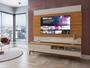 Imagem de Rack com Painel Wall 1.8 Off White com Nature - MoveisAqui