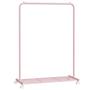 Imagem de Rack de roupas SONGMICS com rodas Metal Pink UHSR025P01