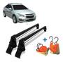 Imagem de Rack de Teto Bagageiro + 2 Cintas Honda Fit Ano 03/13