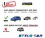 Imagem de Rack de Teto Bagageiro Fiat Cronos 2017 2018 2019 2020 2021 2022 2023 - Preto / Prata