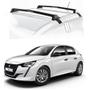 Imagem de Rack de Teto New Wave Preto Peugeot 208 4 Portas 2013 a 2018 Eqmax