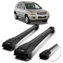 Imagem de Rack de Teto Travessa Slim Kia Sportage II 2004 A 2009 Preto Prata 45Kg