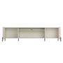 Imagem de Rack e Painel Ripado 280cm com Prateleira Suspensa 100% MDF