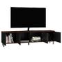 Imagem de Rack Home Para TV 50" 183cm Preto Castanho