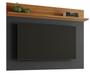 Imagem de Rack NT 1180 com Painel NT 1185 Preto com Freijó - Notável