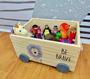 Imagem de Rack Para Livros Girafa + Caixote Toy Box Organizador Kids