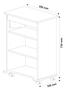 Imagem de Rack para notebook com tampo portátil com prateleiras - artely