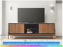 Imagem de Rack para TV 75” 2 Portas Caemmun Tannen 1.
