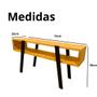 Imagem de Rack Para Tv Suporte Estante Para Objetos Nicho Madeira