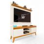 Rack ripado 2 Portas com Painel para TV 50 Polegadas Astúrias 136cm - ViaNossa Imagem de Rack ripado 2 Portas com Painel para TV 50 Polegadas Astúrias 136cm