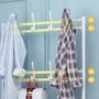 Imagem de Rack Sapateira Arara Organizadora 4 Andares Multiuso Sapato Tenis Roupa Closet Quarto Armario Decoraçao