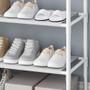 Imagem de Rack Sapateira Arara Organizadora 4 Andares Multiuso Sapato Tenis Roupa Closet Quarto Armario Decoraçao