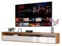 Rack Suspenso para TV Life 1.36 Off White com Freijó - MóveisAqui - MoveisAqui Imagem de Rack Suspenso para TV Life 1.36 Off White com Freijó - MóveisAqui