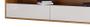 Rack Suspenso para TV Life 1.36 Off White com Freijó - MóveisAqui - MoveisAqui Imagem de Rack Suspenso para TV Life 1.36 Off White com Freijó - MóveisAqui