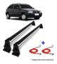 Imagem de Rack Teto Bagageiro + 2 Elasticos Gol 2 Portas Bola G2 G3 G4