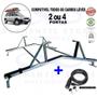 Imagem de Rack Teto Escada Mobi Kwid Onix Gol Corsa Uno + 1 Trava Seg