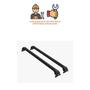 Imagem de Rack Teto Jeep Compass 2017 2018 2019 2020 Alum. Preto