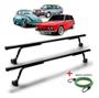 Imagem de Rack Teto Universal Ford Scala Com Calha 1 Elastico Corda