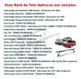 Imagem de Rack Teto Vhip Universal Carros C/ Calha 1 Elastico Corda
