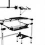Imagem de Rack Titanium Para Studio RS150 Profissional Djs Ideal Para Mixer, Controladoras e Monitor de Áudio