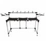 Imagem de Rack Titanium Profissional Dj RDJ MK2 Custom Ideal Para CDJs, Toca-Discos ou Mixers