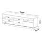 Imagem de Rack  Treviso Cor Br/Antique Ou Branco - Artery