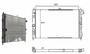 Imagem de Radiador de Água GM Chevrolet Kadett (1989-1996), Monza (1991-1996) e Ipanema (1989-2004) - Barra Parts - 93212088