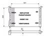 Imagem de Radiador Palio / Siena/ Strada 1996 Até 2001 Com Ou Sem Ar